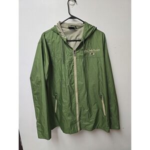 Prairie Mountain Smoky Mountains Men's XL Green Windbreaker Jacket Tennessee TN